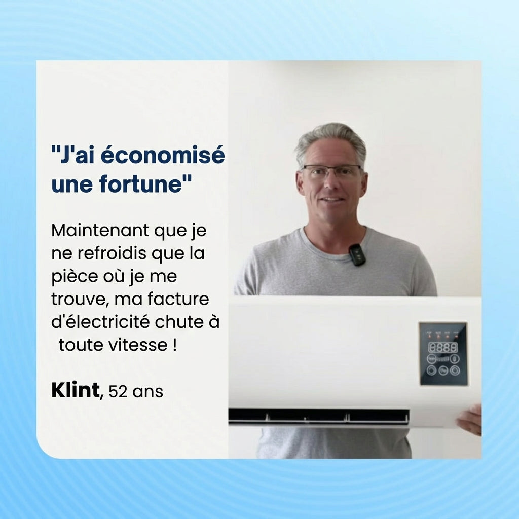 ChillBreeze™ Pro - Climatiseur & Chauffage Portable
