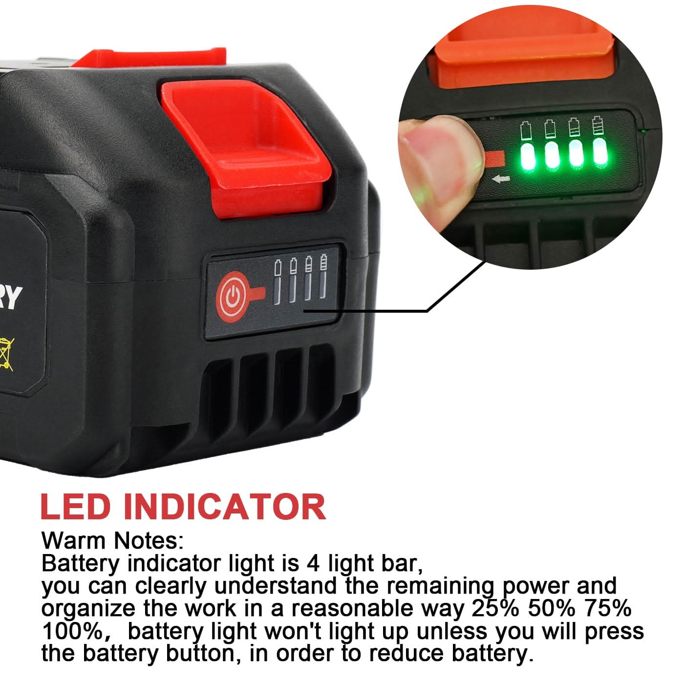 Seese Pro 21V Battery 3.0 Ah