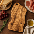 Alba Planche à Charcuterie en Bois d'Olivier (28 × 38 cm)