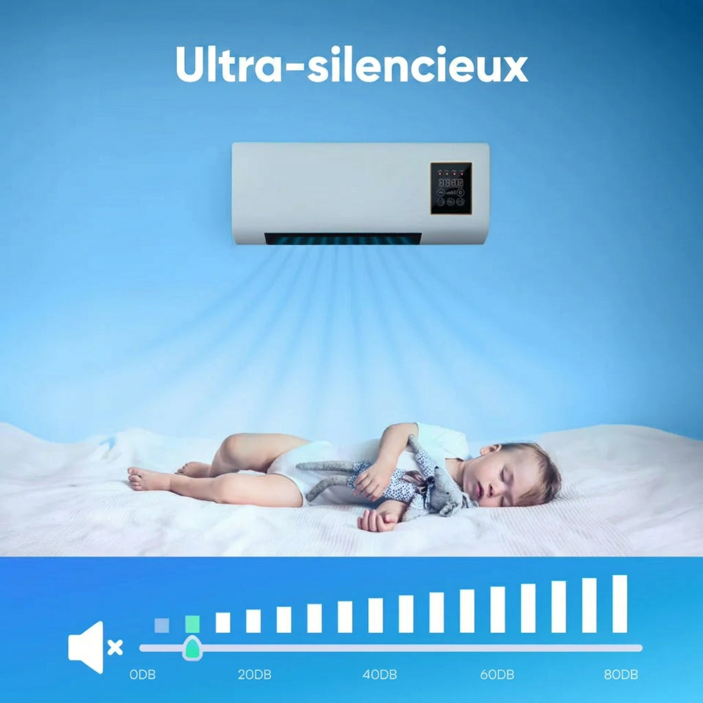 ChillBreeze™ Pro - Climatiseur & Chauffage Portable