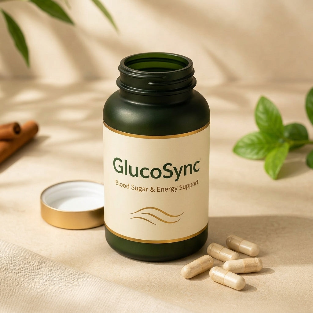 GlucoSync™ Blood Sugar Support — 60 Vegan Capsules