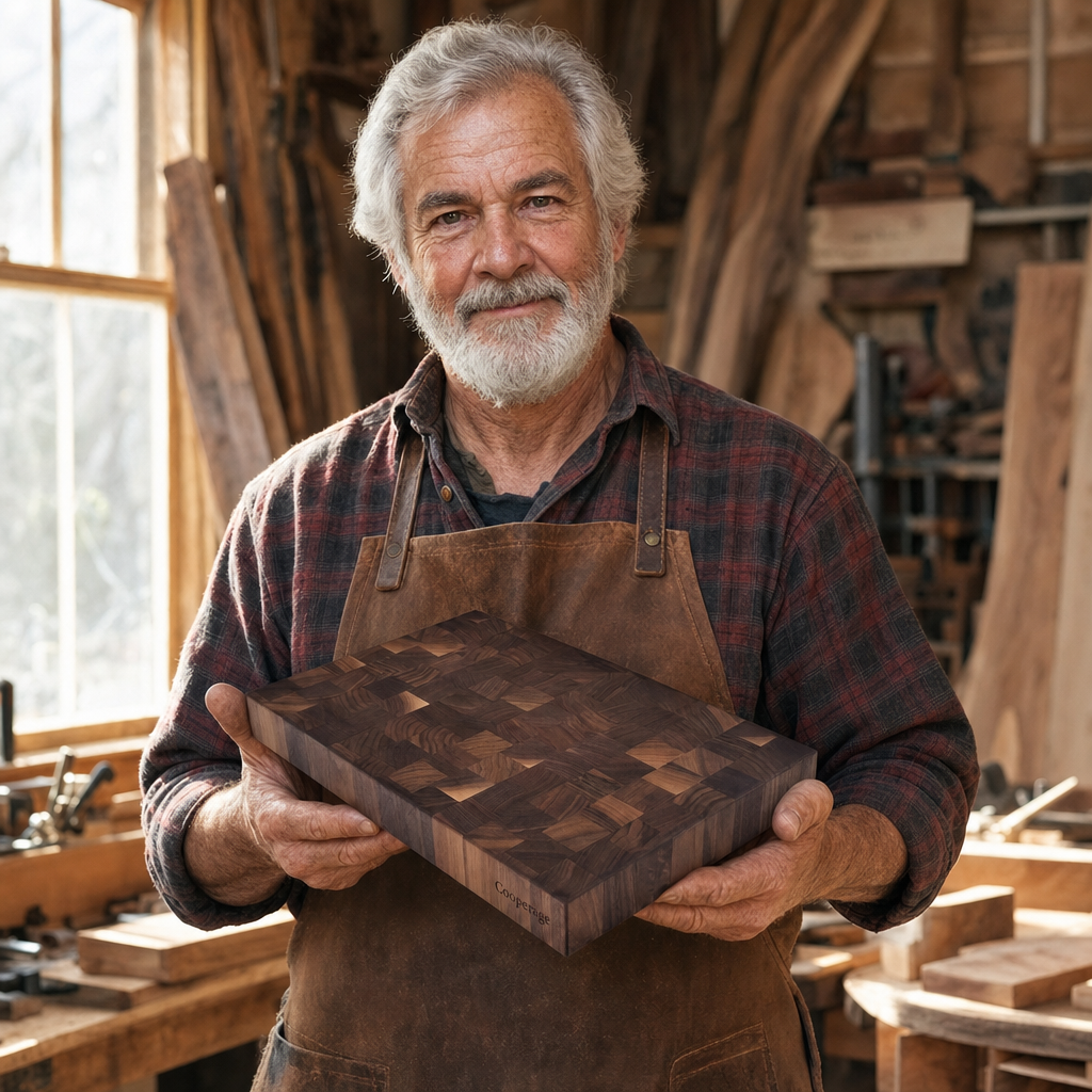 Henry, master board craftsman