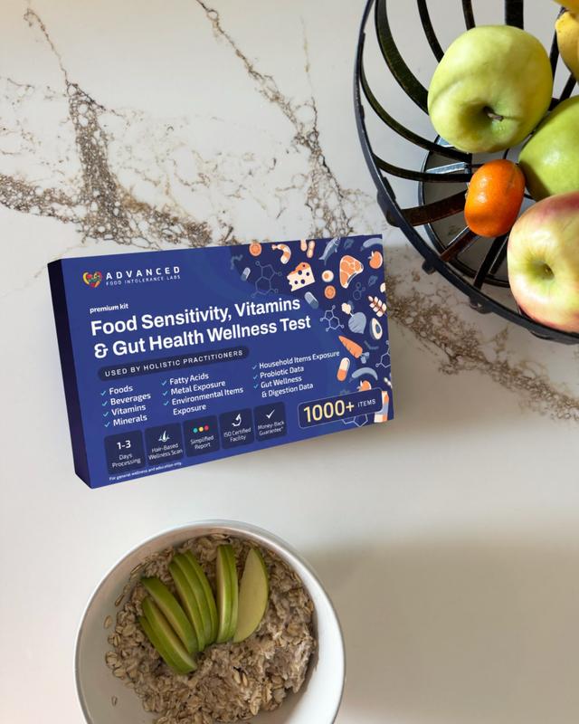 Food Sensitivity, Vitamins & Gut Health Test