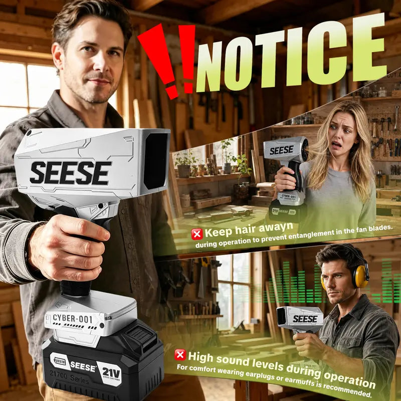 SEESE CYBER-001 Cordless Leaf Blower