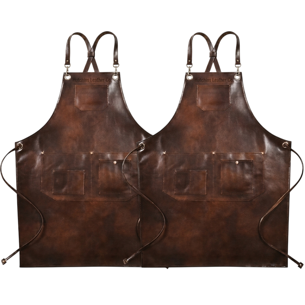 Tablier en cuir Hutchins & Co.