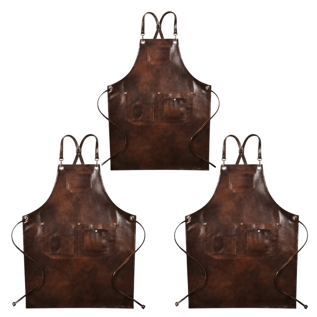 Tablier en cuir Hutchins & Co.