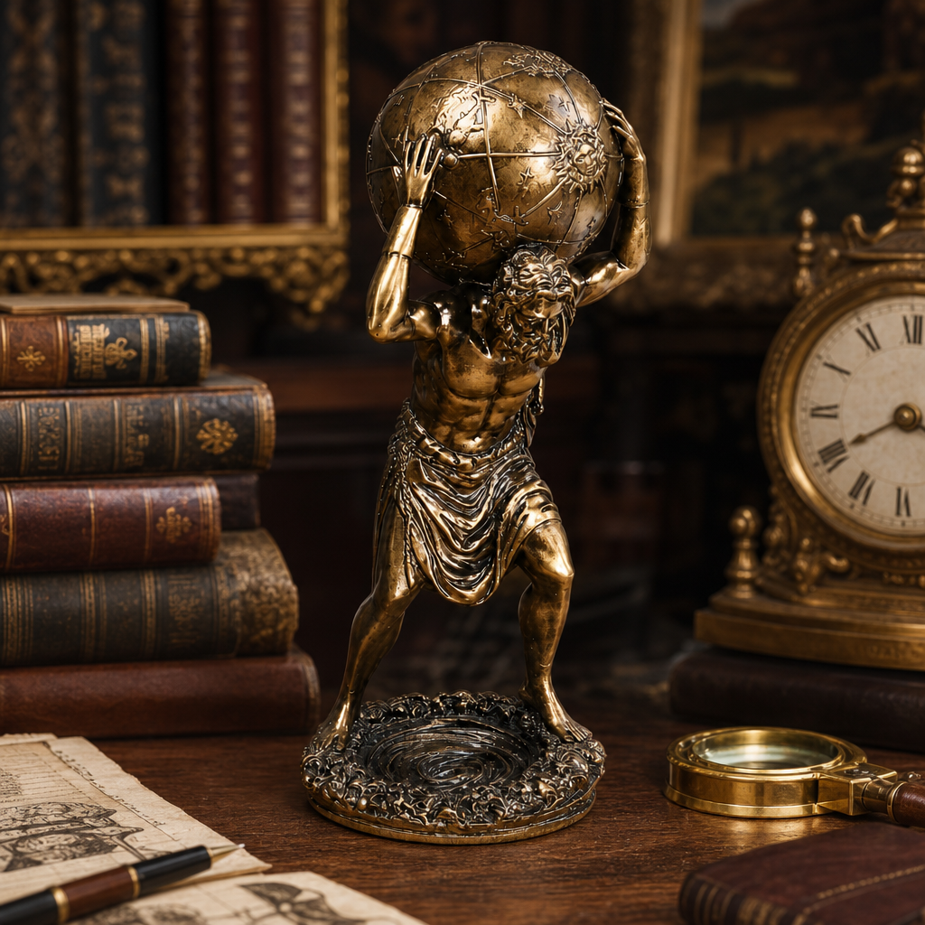 Celeston Atlas Sculpture