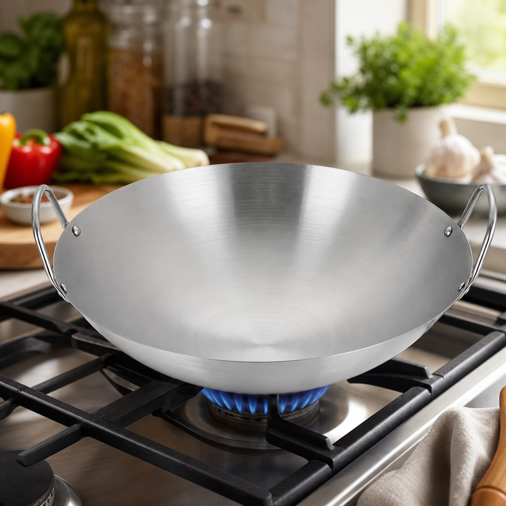 Lathewright Steel Wok