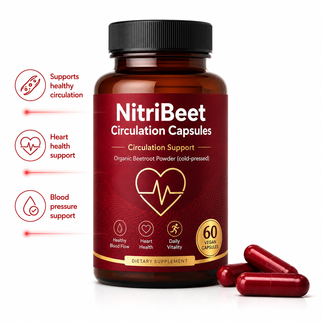 NitriBeet Circulation Capsules
