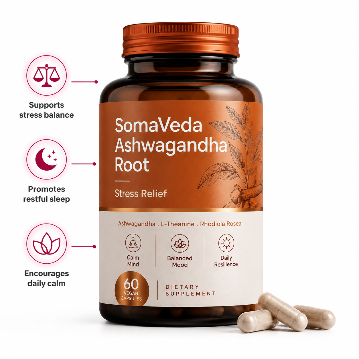 SomaVeda Ashwagandha Root