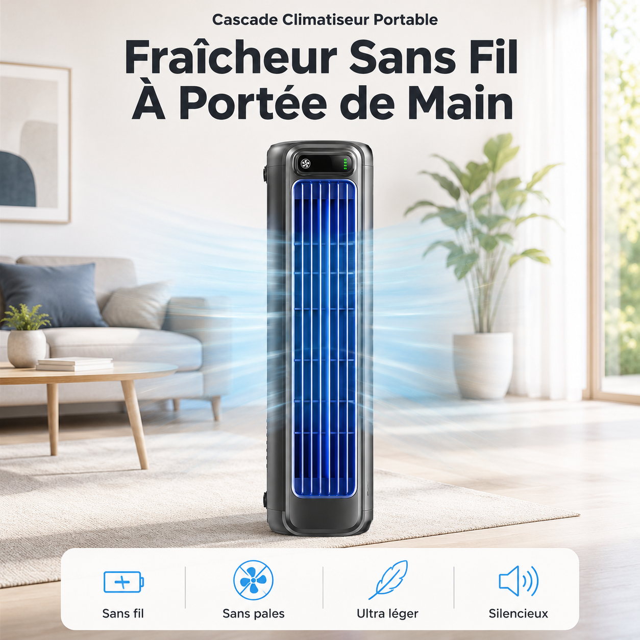 Cascade Climatiseur Portable