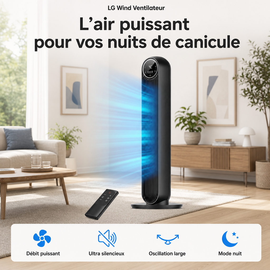 LG Wind Ventilateur
