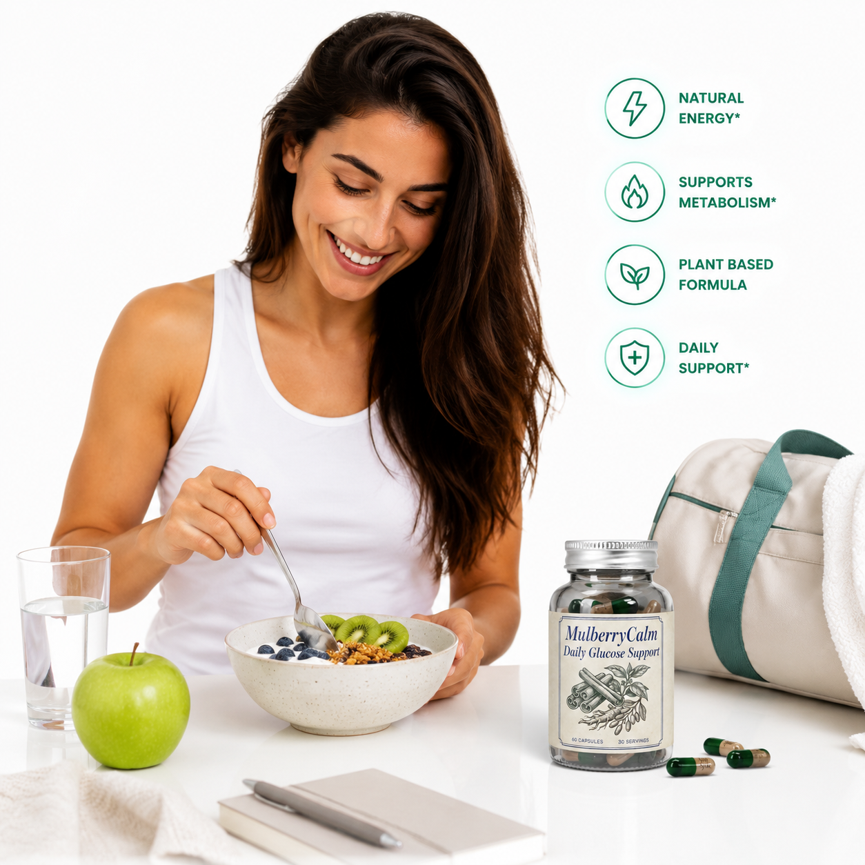 MulberryCalm Daily Glucose Support