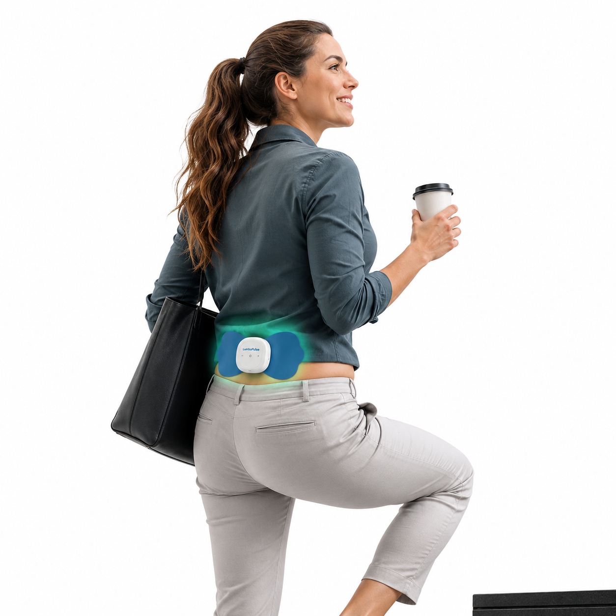 LumbaPulse™ Lower Back Relief Device
