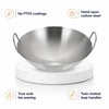 Lathewright Steel Wok