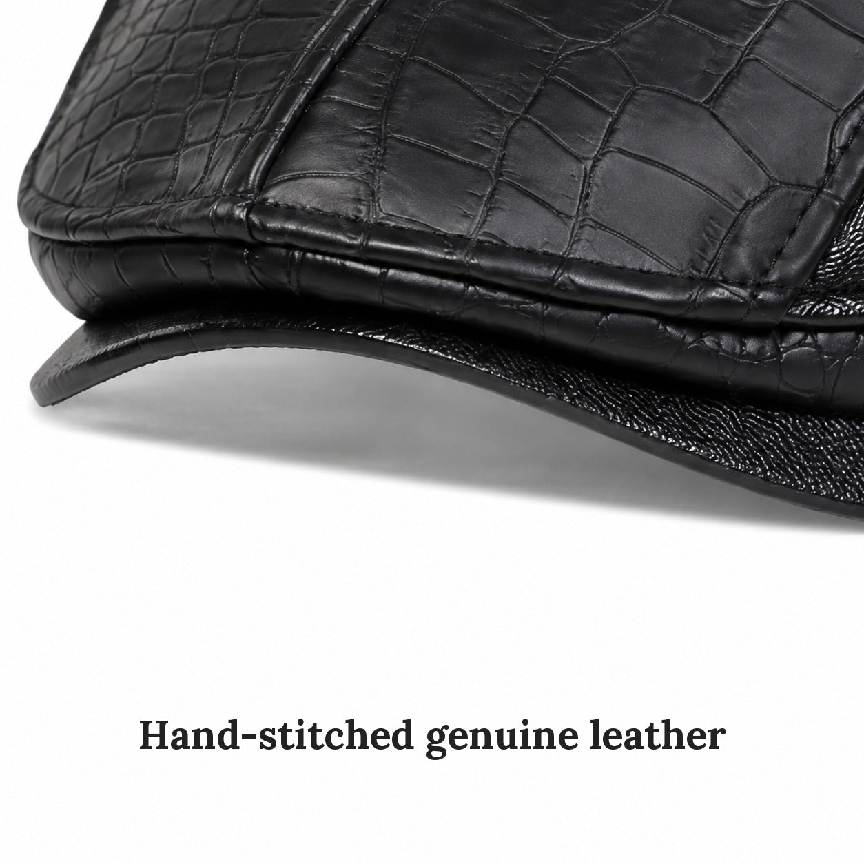 Valenti Leather Cap