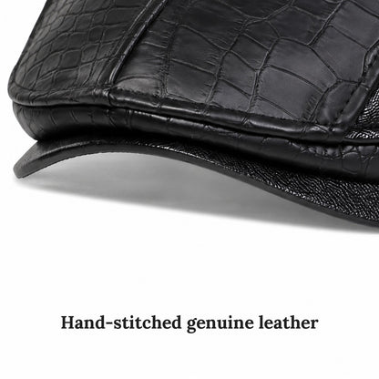 Valenti Leather Cap