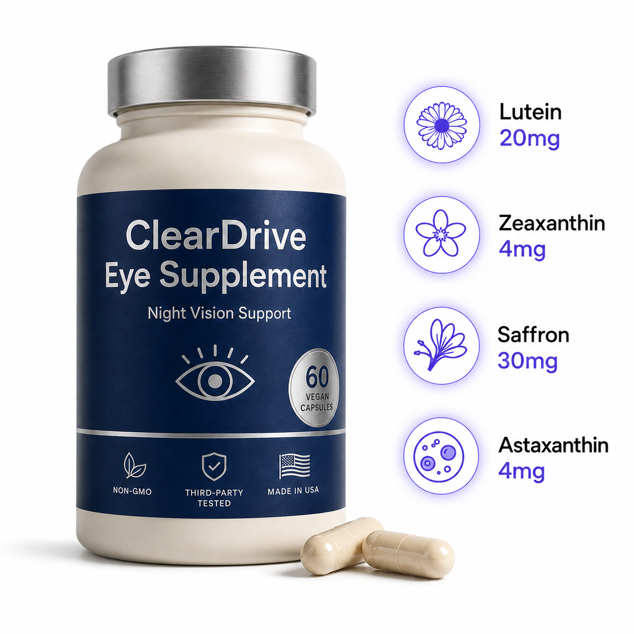 ClearDrive Eye Supplement