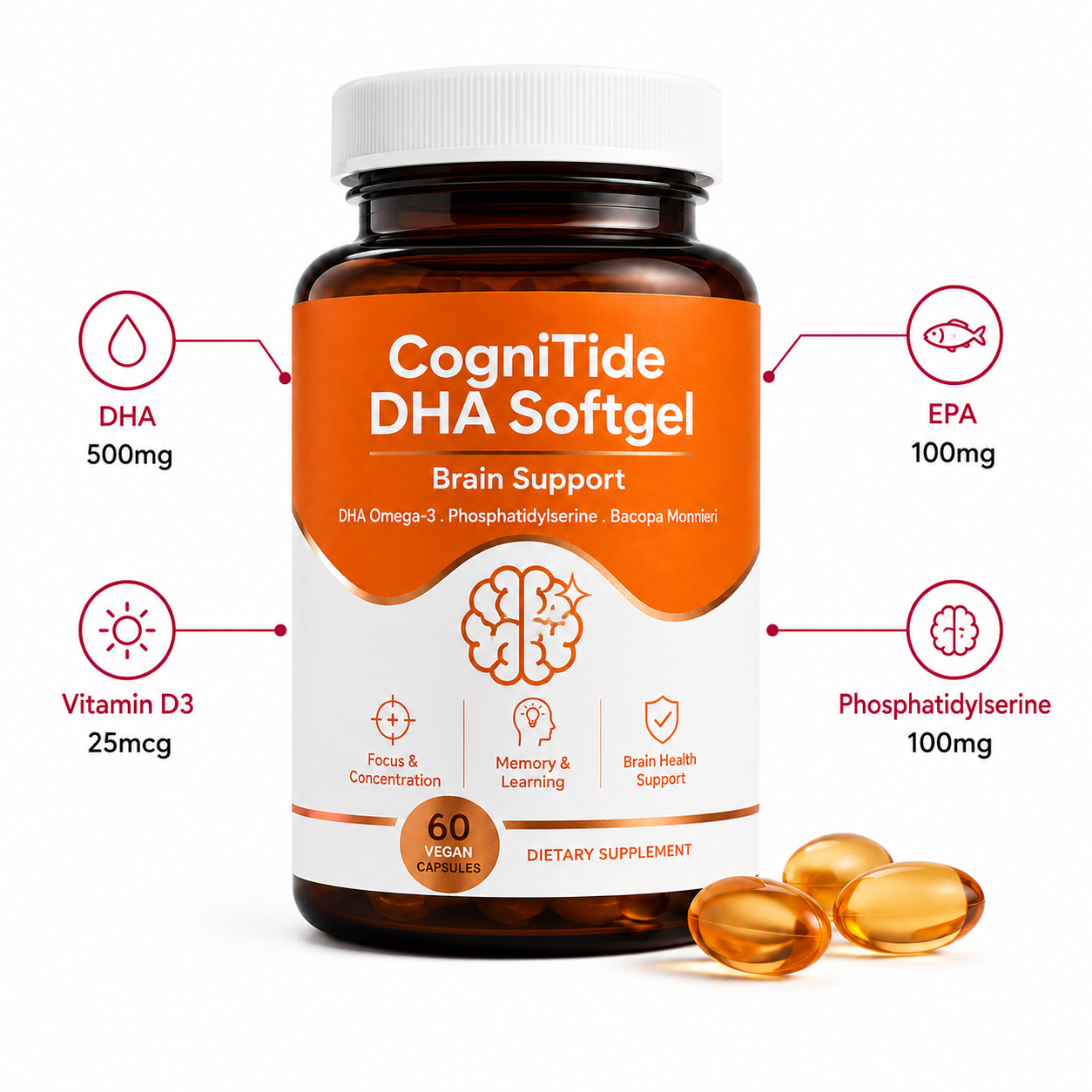 CogniTide DHA Softgel