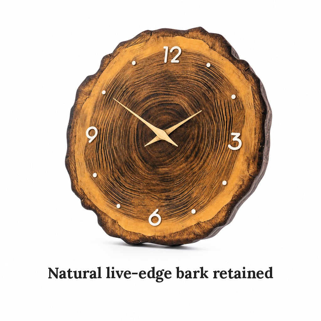 Timbergrain Wall Clock