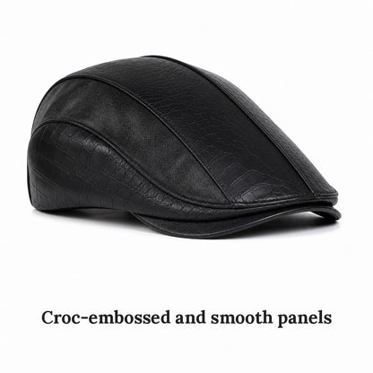 Valenti Leather Cap