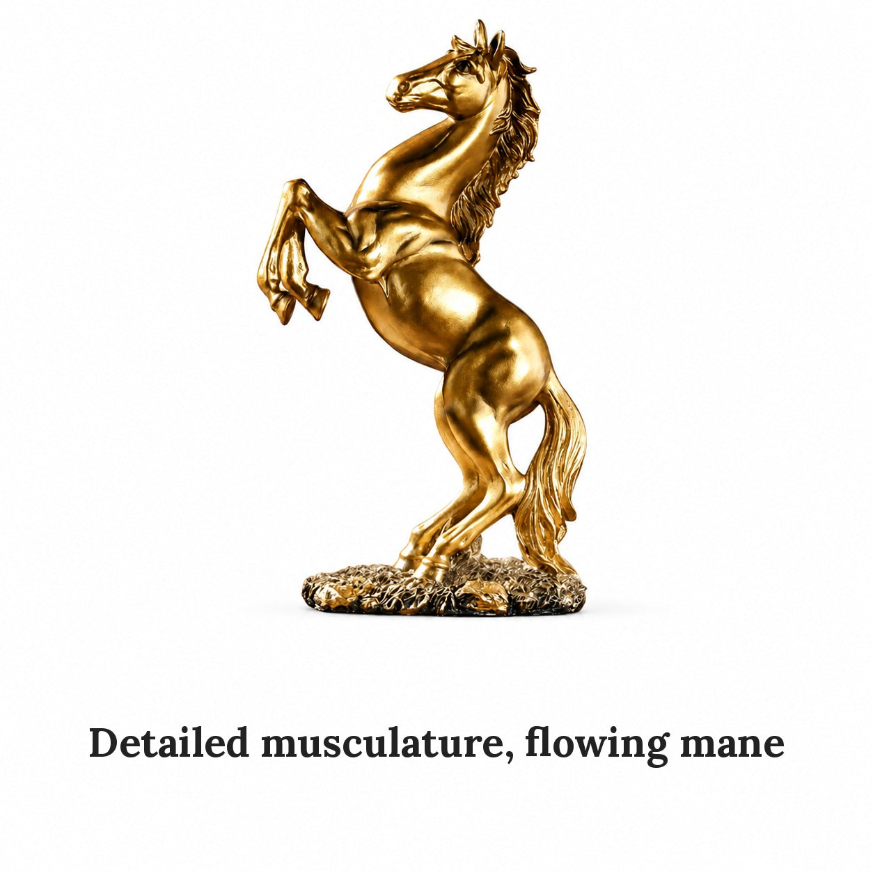 Delacroix Bronze Stallion