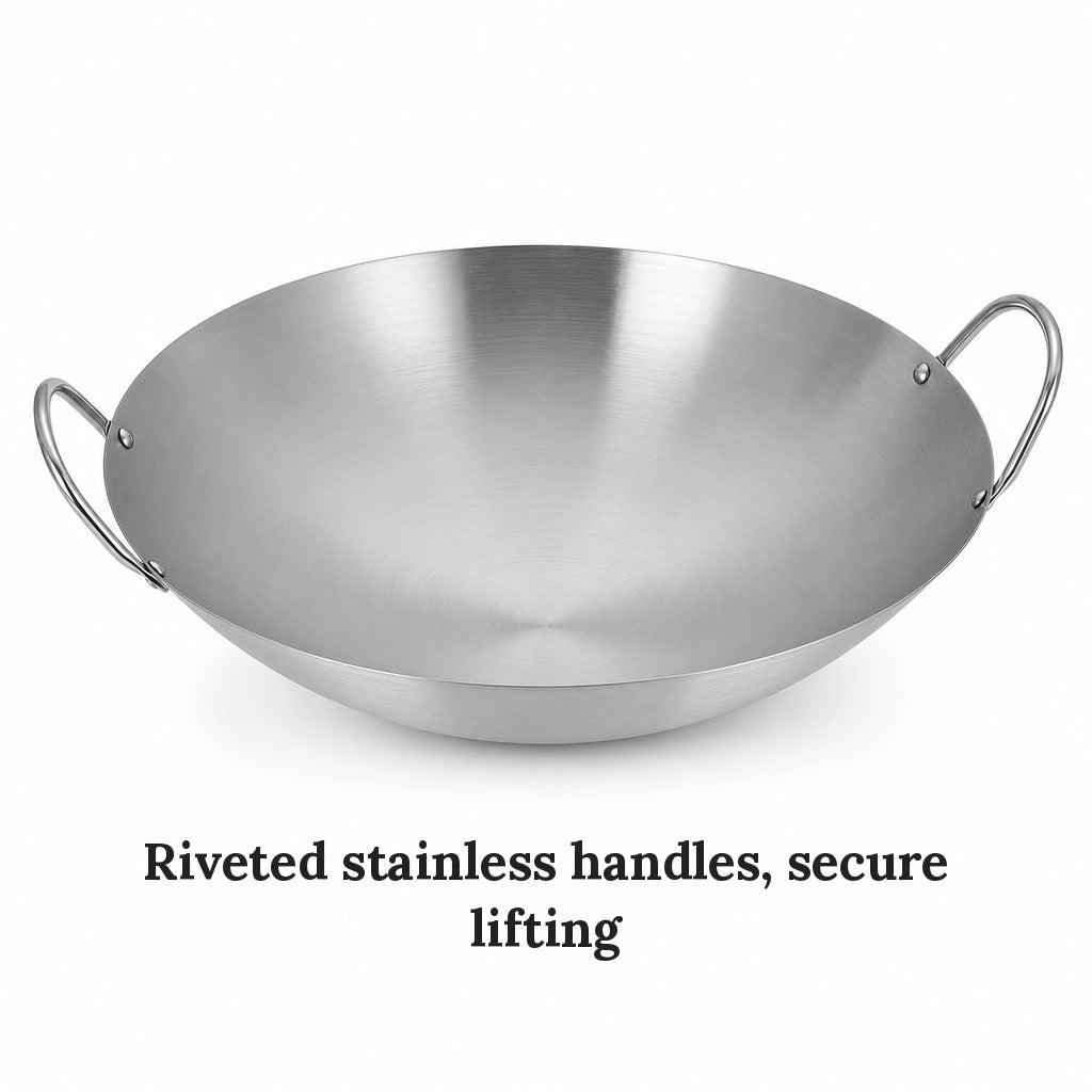 Lathewright Steel Wok