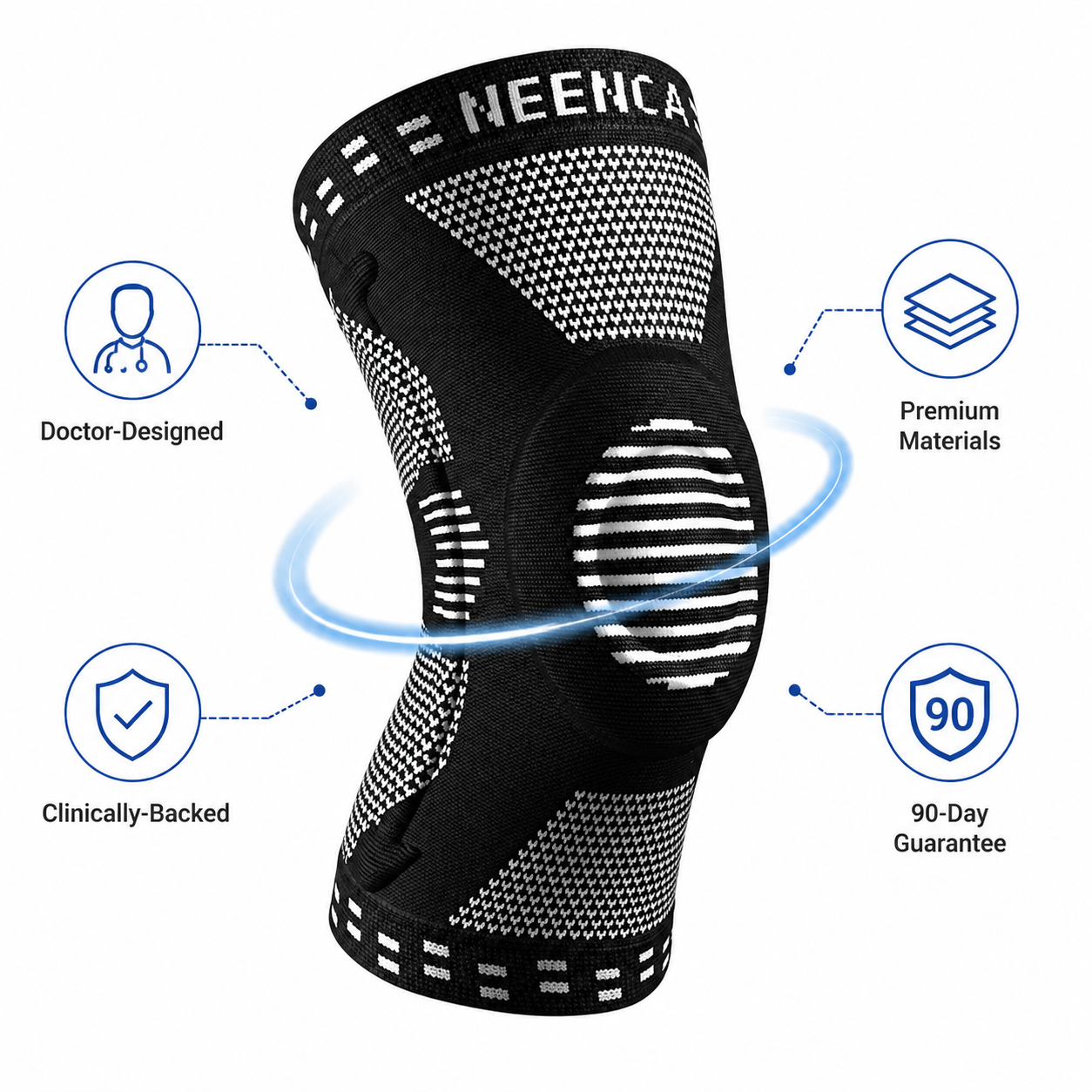 SteadyStride Knee Sleeve