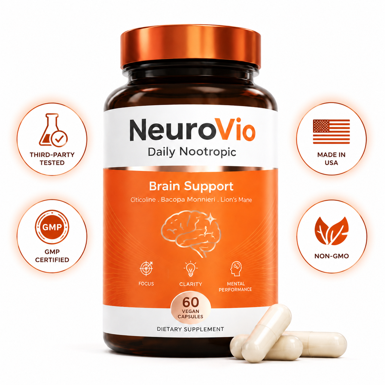 NeuroVio Daily Nootropic