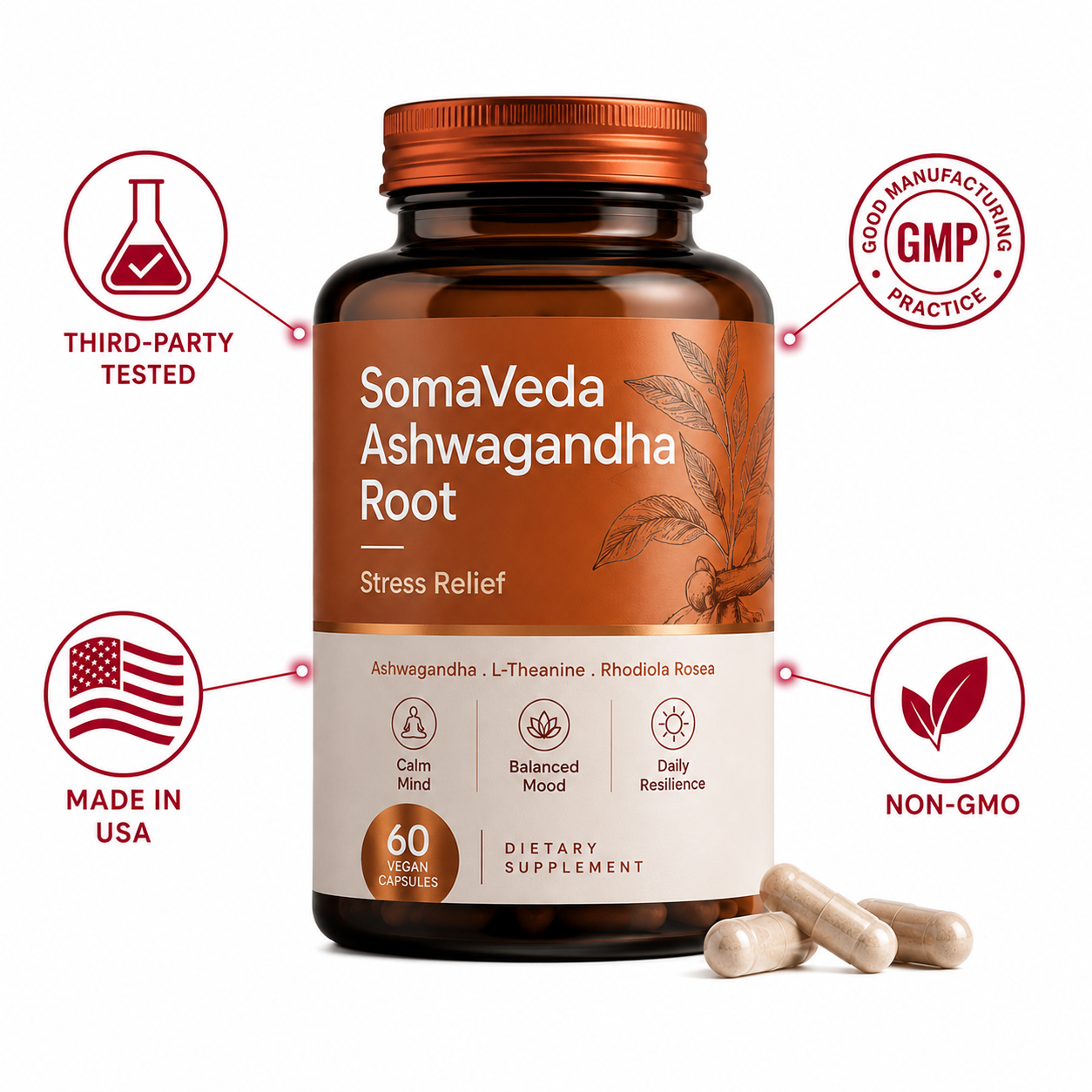 SomaVeda Ashwagandha Root