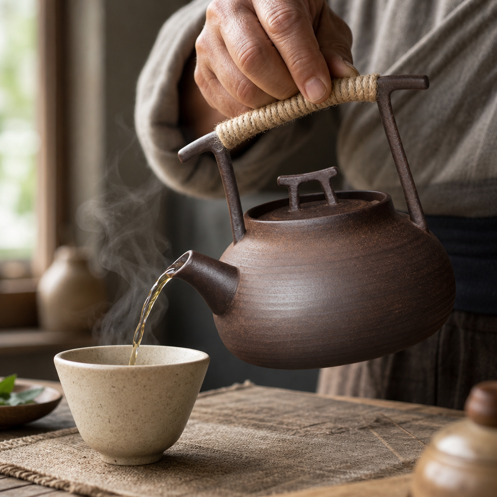 Ashido Stoneware Teapot