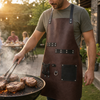 Emberhide Leather BBQ Apron