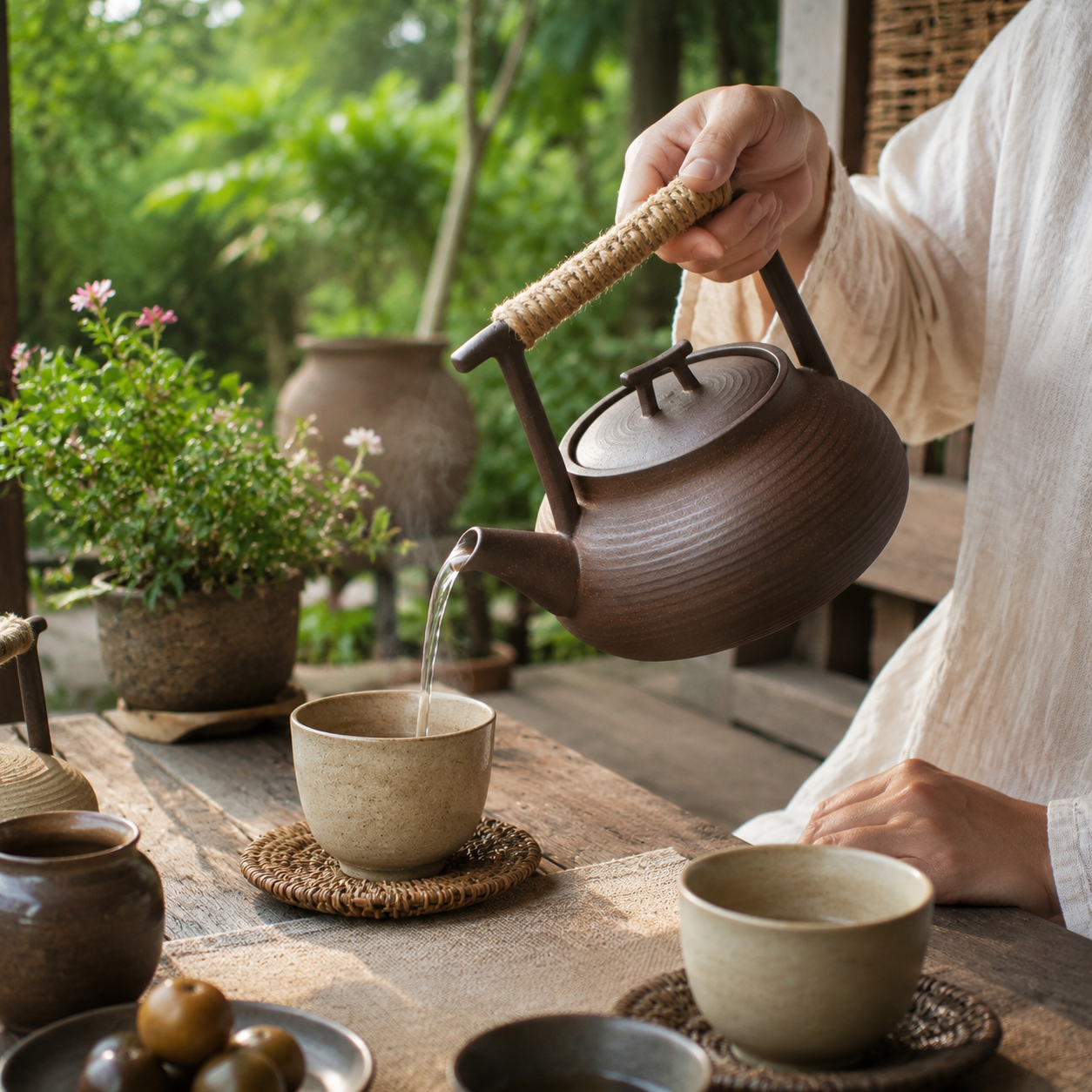 Ashido Stoneware Teapot