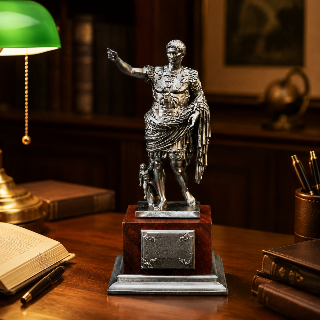 Tiberian Pewter Statue
