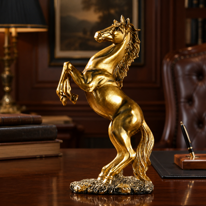 Delacroix Bronze Stallion