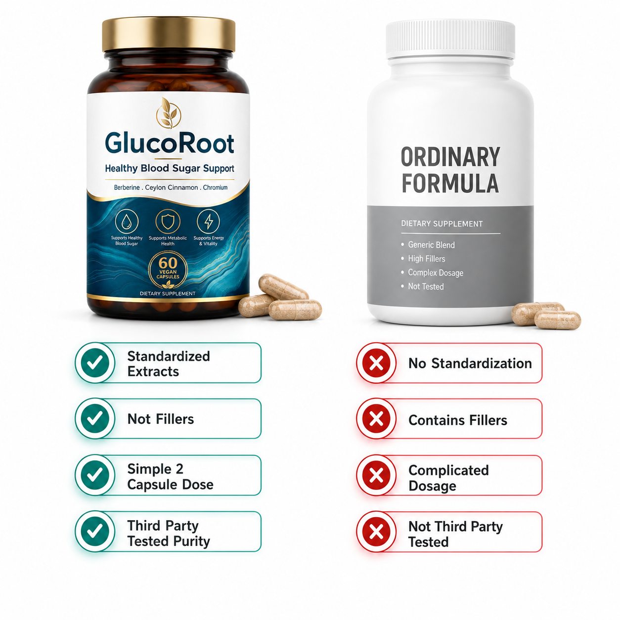 GlucoRoot Glucose Support