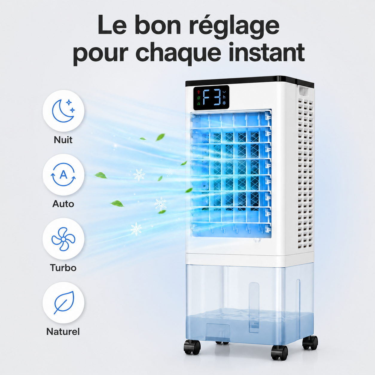 KORWEN Climatiseur Portable