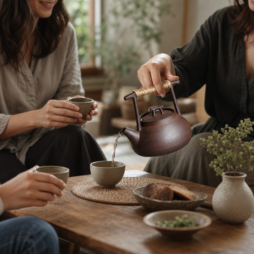Ashido Stoneware Teapot