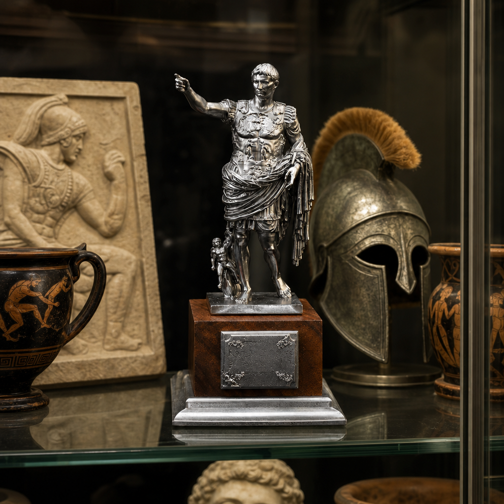 Tiberian Pewter Statue