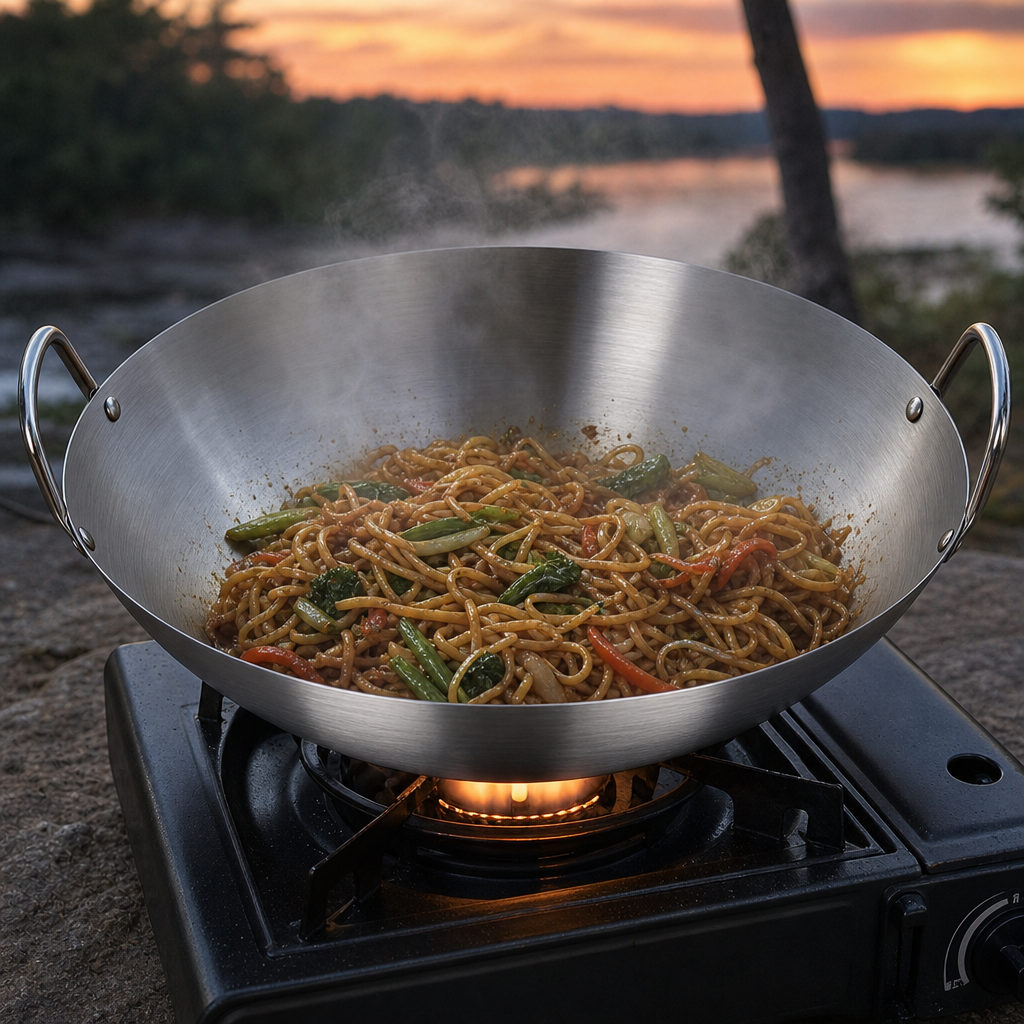 Lathewright Steel Wok