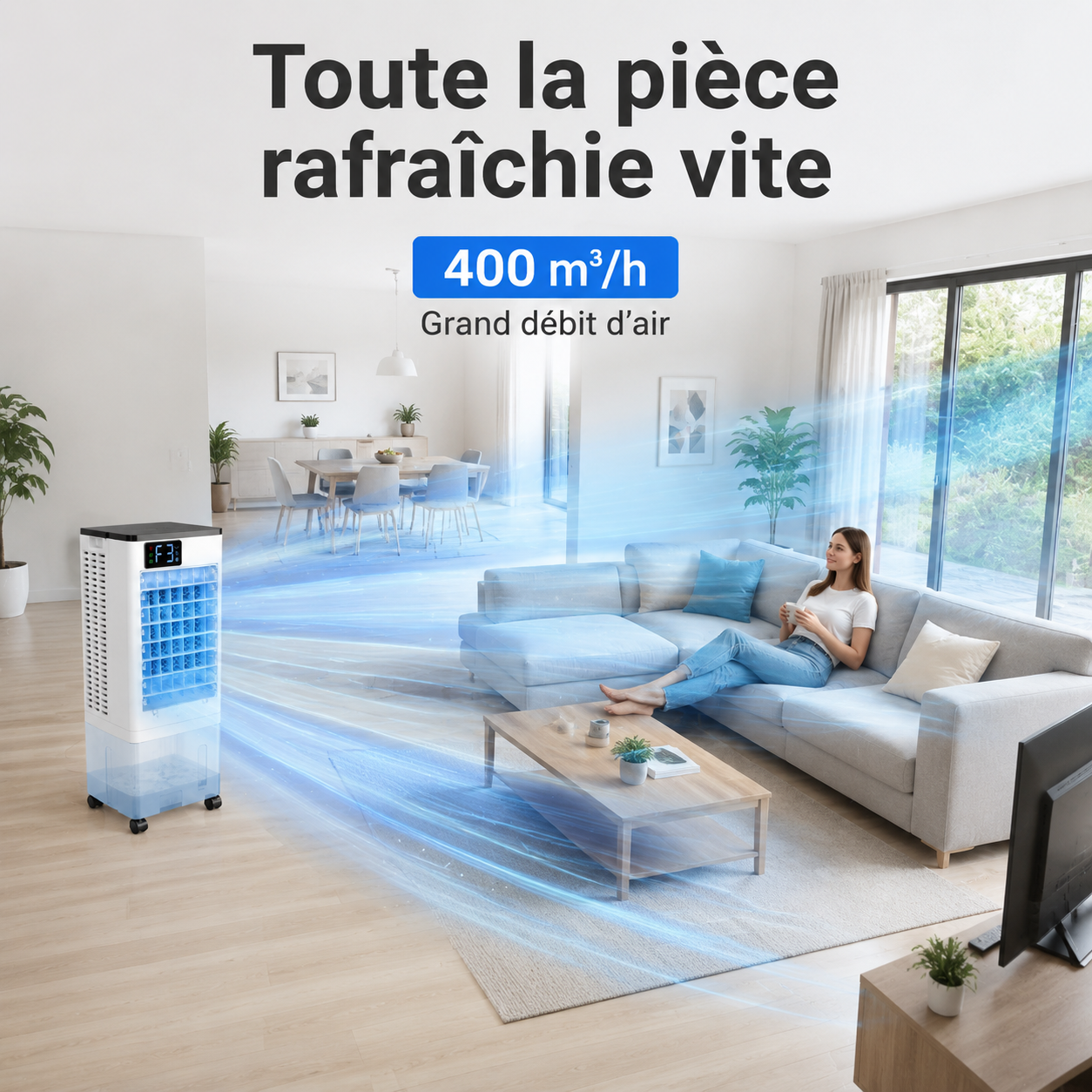 KORWEN Climatiseur Portable