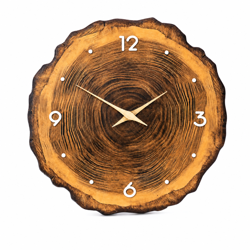 Timbergrain Wall Clock