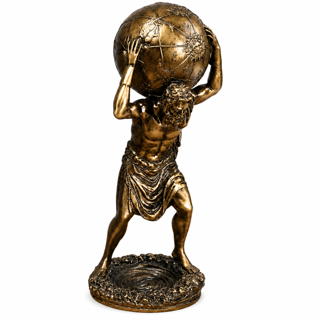 Celeston Atlas Sculpture
