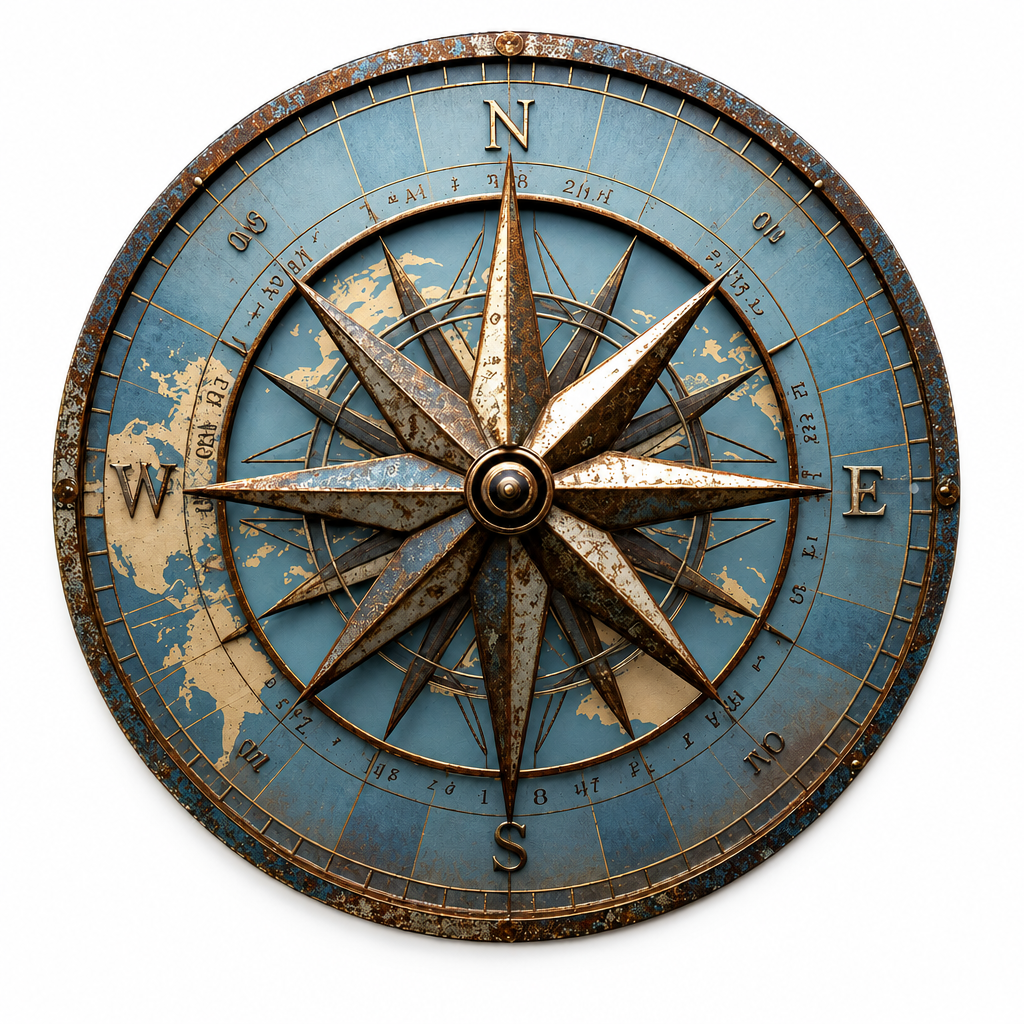 Ironhaven™ Compass Rose