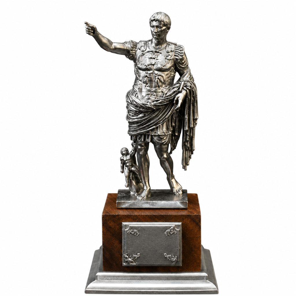 Tiberian Pewter Statue
