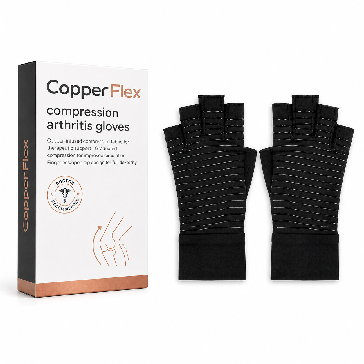 CopperFlex Compression Gloves