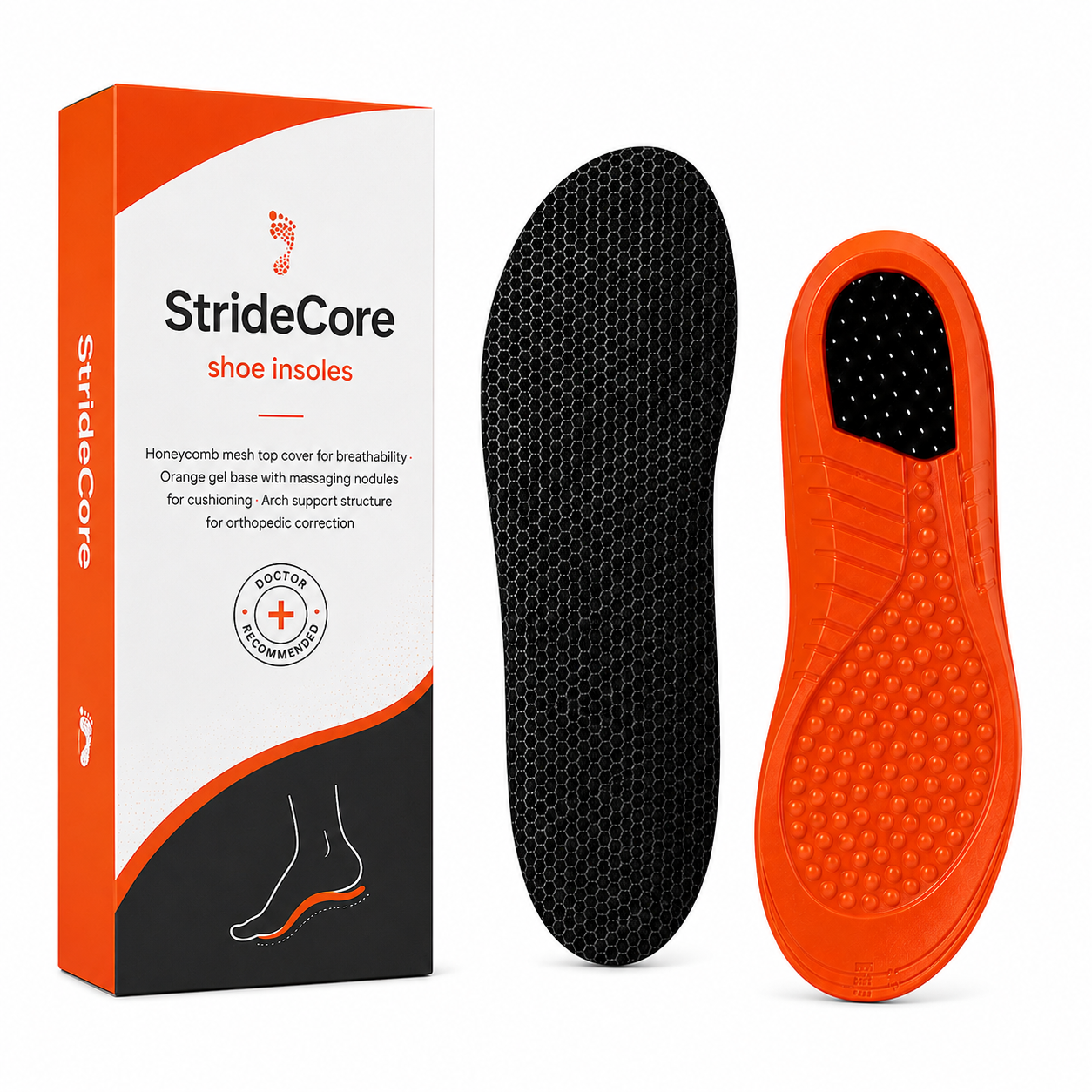 StrideCore Orthopedic Insoles