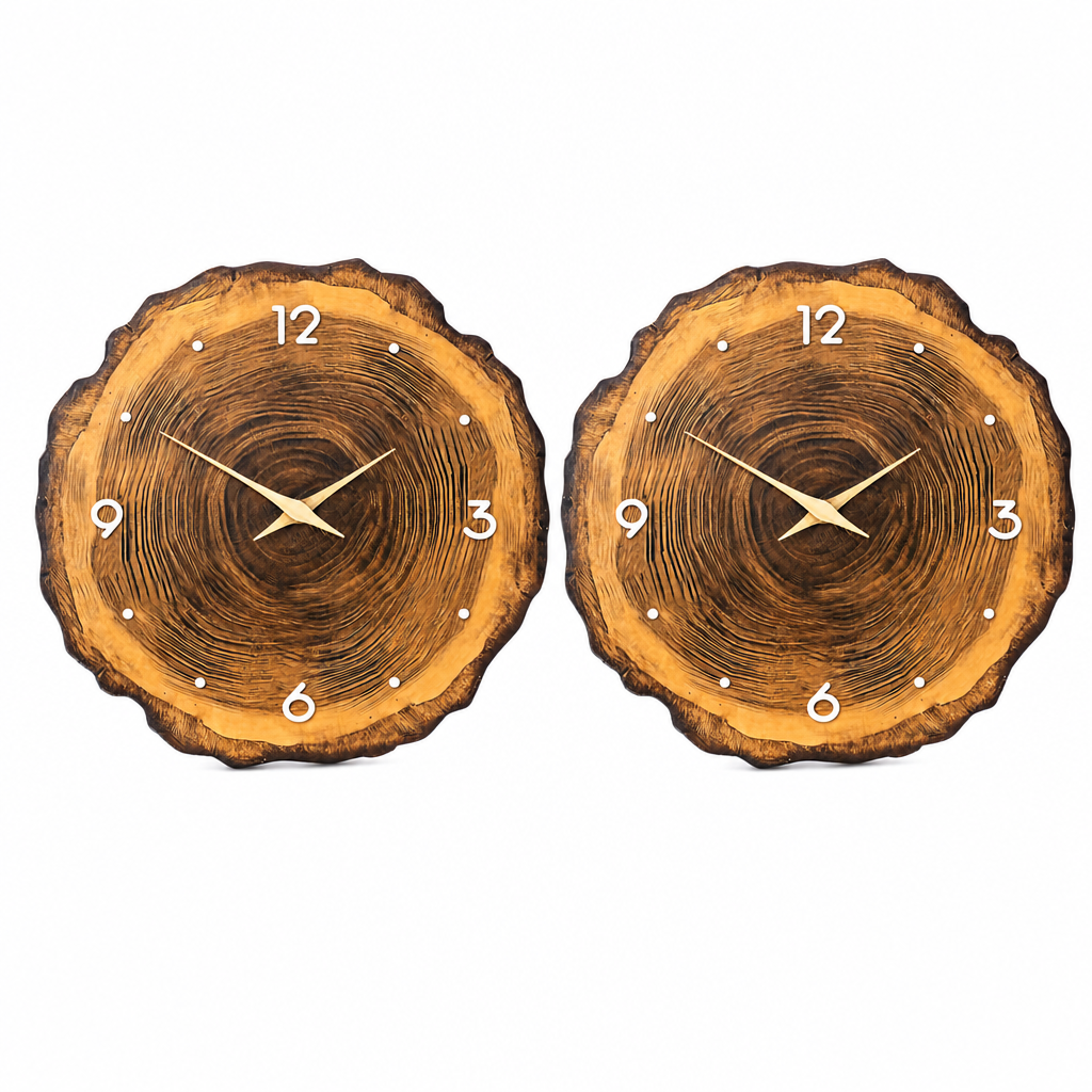 Timbergrain Wall Clock