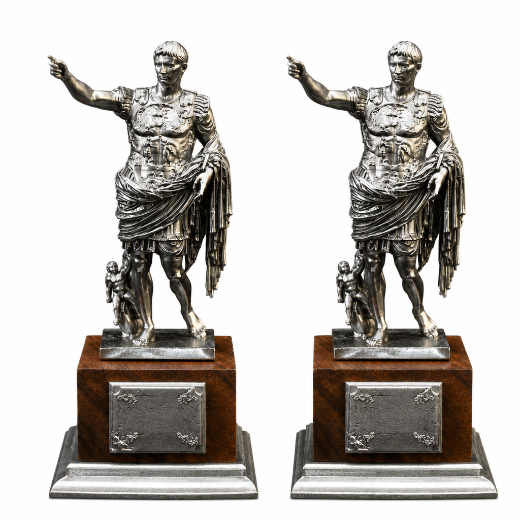 Tiberian Pewter Statue