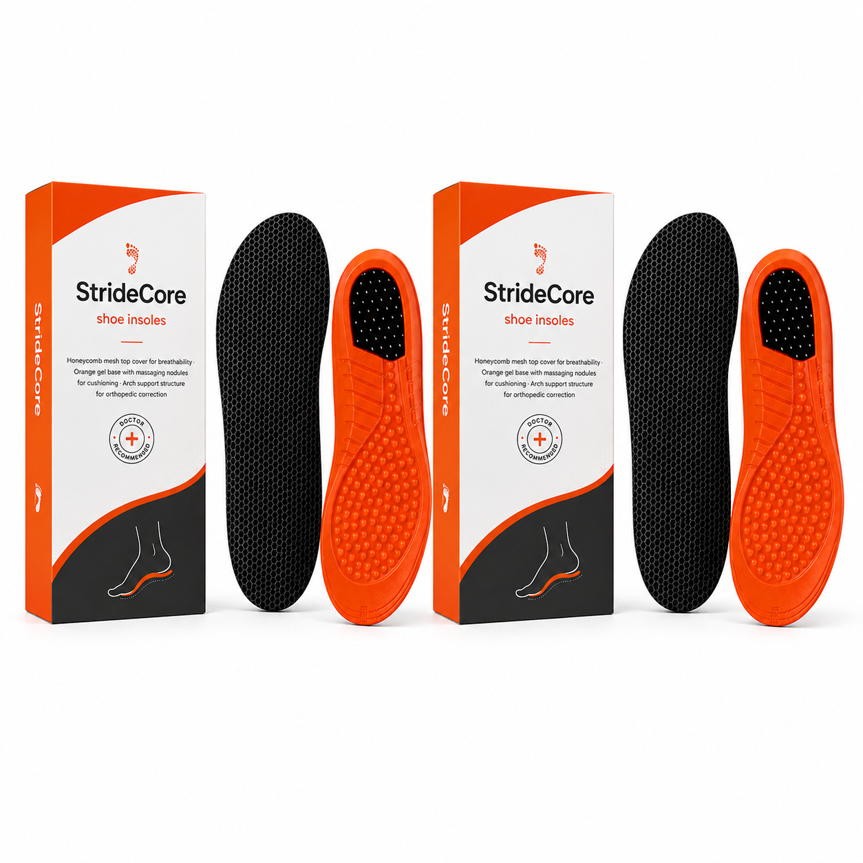 StrideCore Orthopedic Insoles